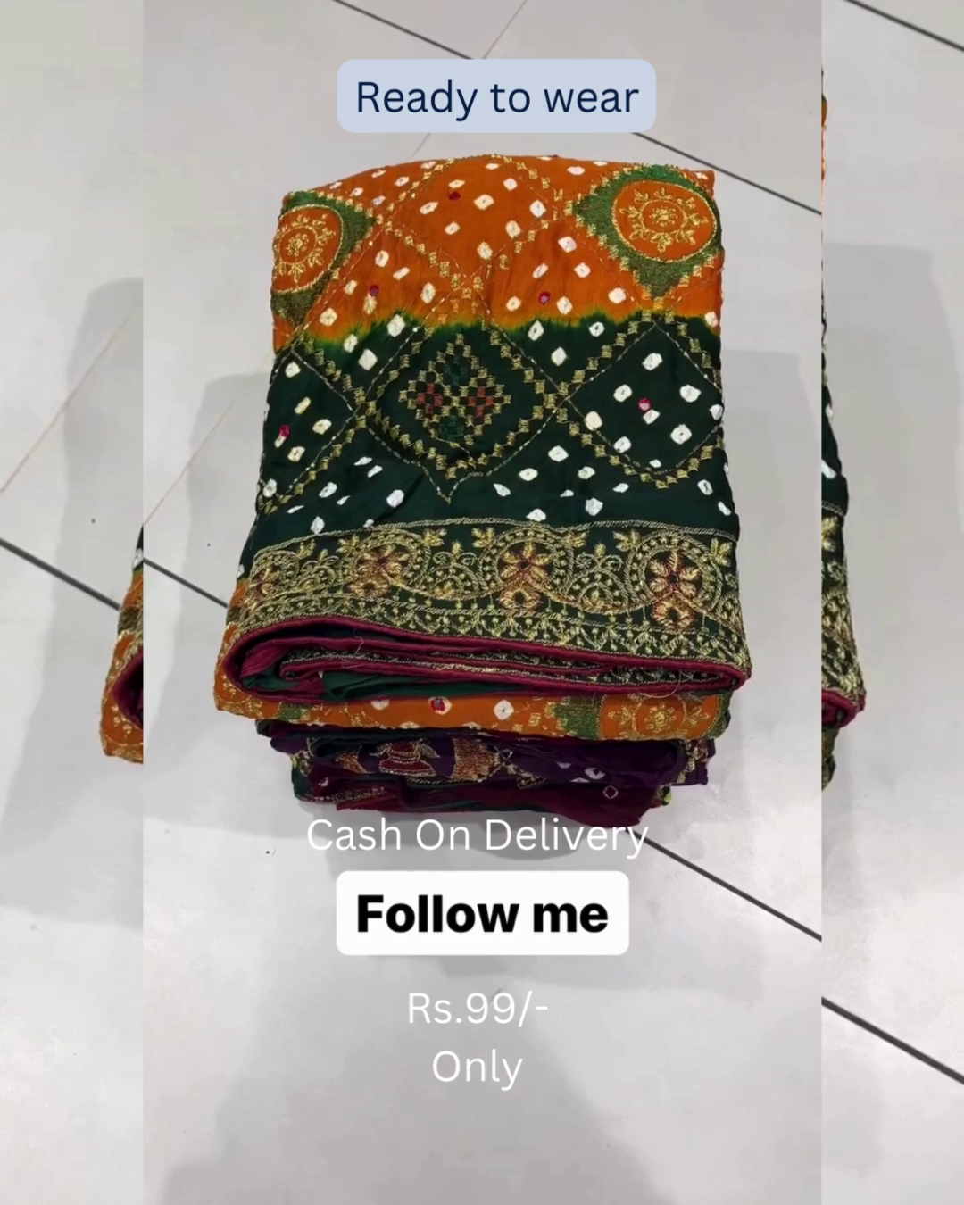 Heritage Wine Bandhani Saree with Ornate Zardosi Borders